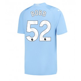 Manchester City Oscar Bobb #52 Hemmakläder 2023-24 Kortärmad